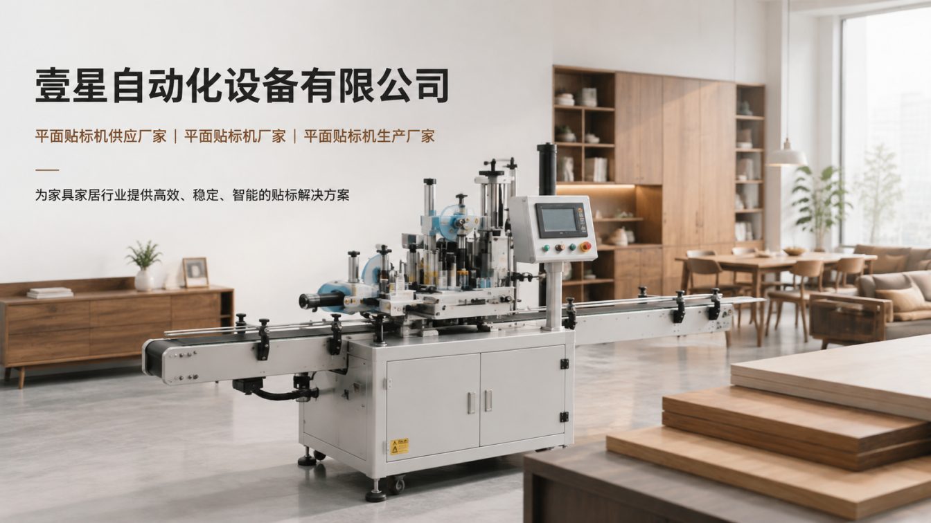 江山家具贴标贴胶自动化设备